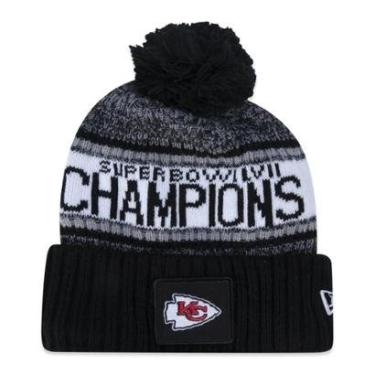 Imagem de GORRO NEW ERA KANSAS CITY CHIEFS SUPER BOWL PRETO CINZA-Masculino