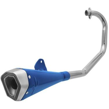 Imagem de Escapamento Pro Tork Serie S Fan E Cg Start 160 2015 À 2023 Curva Crom