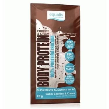 Imagem de Body Protein Sachê (20g) - Sabor: Cookies e Cream (18g) - Equaliv