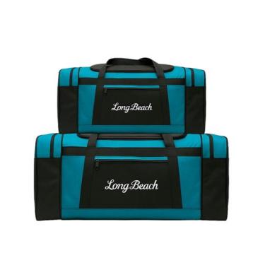 Imagem de Kit 2 Bolsas Sacola Viagem Esportiva Mini Bolsos PP P - Yins, Verde ág