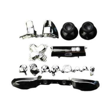 Imagem de Conjunto Completo De Botões Cromados Para Xbox One S Slim Controller D