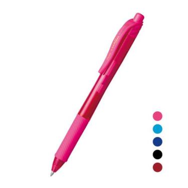 Imagem de Caneta Pentel Esferográfica Energel - X Clic Retrátil Grip Antidesliza