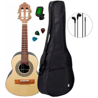 Imagem de Cavaco Acústico Giannini Cs1 Imbu Ns + Capa E Acessórios