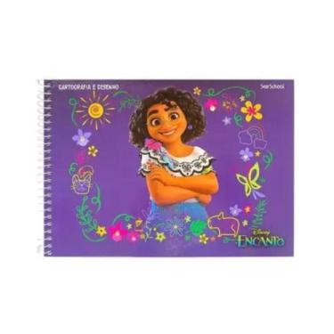 Imagem de Caderno Cartografia Esp. Encanto Cd 80fls Starschool - Tilibra