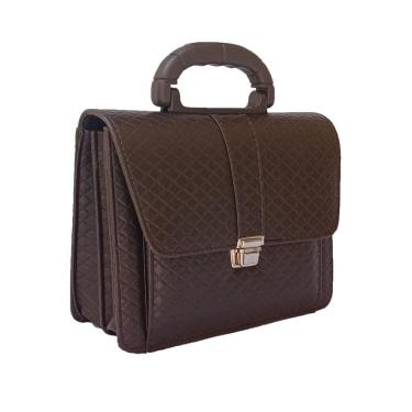 Imagem de Pasta Capanga Matelasse Marrom Ap - R1910