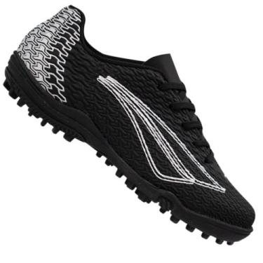 Imagem de Chuteira Infantil Society Penalty Bravo Kids Xxii Masculina, Preto, 30