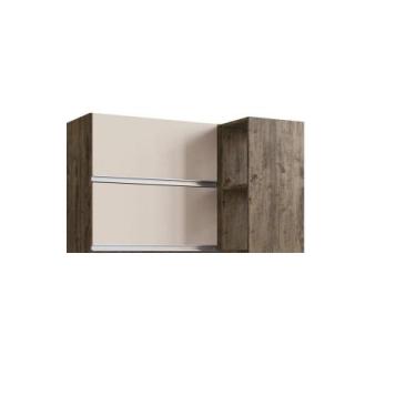 Imagem de Armário Aéreo de Canto Reto Athenas 2 Portas 2 - Casajá, ITAUBA/OFF