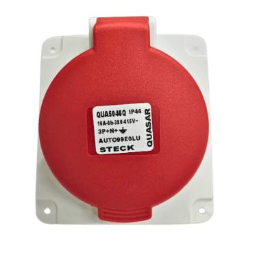 Imagem de Tomada Quasar 3P+N+T 380/415V 16A IP44 Cod. QUA5046Q – Steck