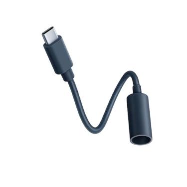 Imagem de Fteysak Adaptador USB C macho para 5,5 mm 2,1 mm DC fêmea, cabo de alimentação Starlink Mini DC, acessórios de substituição Starlink mini, suporta fonte de alimentação PD de 100 W compatível com