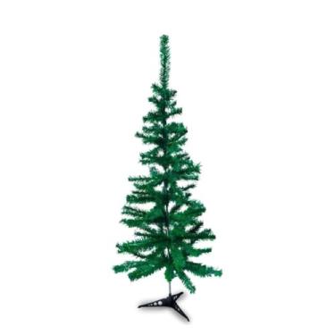 Imagem de Arvore de Natal Pinheiro 120cm, 120 Galhos, Verde, Premium (1,2 Metros)