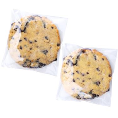 Imagem de MORIDA Sacos de celofane transparentes, 200 peças, sacos de biscoito autoadesivos de 10 x 15 cm, petiscos, resseláveis, autoseláveis, lembrancinhas de plástico para lanches, embalagem de presente