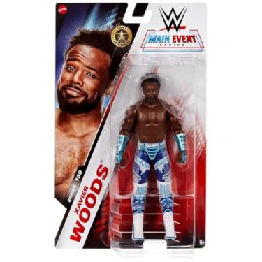Imagem de WWE Mattel Xavier Woods Action Figure, Main Event Series #159, 6-inch Collectible Superstar with 14 Articulation Points & Life-Like Look