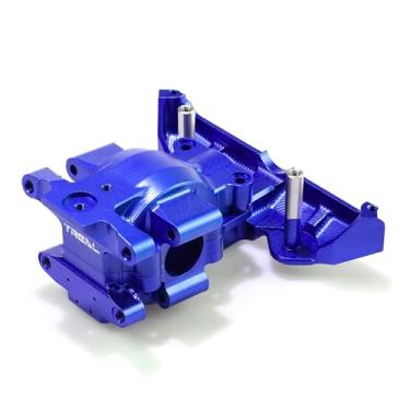 Imagem de TREAL 7075 Aluminum Front Gearbox Set - CNC Billet Upgrade Parts for Traxxas 1/16 Mini Maxx Mini XRT(Blue)