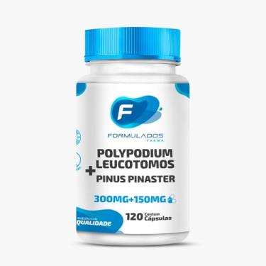 Imagem de Polypodium Leucotomos 300mg + Pinus Pinaster 150mg 120 Cápsulas