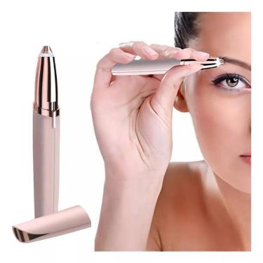 Imagem de Caneta Depiladora Sobrancelha Elétrica Usb Design Indolor