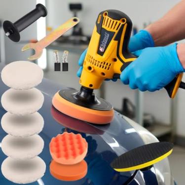 Imagem de Politriz Profissional 750W Polidor Elétrico com Acessórios Nakasaki (1)