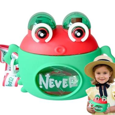 Imagem de Cantil De Agua Infantil | Copo De Agua Em Forma De Caranguejo 600ml,De Hidratação Com Alça - Para Meninas Viagem Parque Piquenique Acampamento Caminhadas