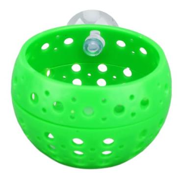 Imagem de HEEPDD Aquário Fish Lounge Cup Cup Betta Fish Shelter para Painéis Laterais Decorações de Peixes de Estimação, Versátil Aquário de para Painéis Laterais Decorações de Peixes para Animais de (Verde)