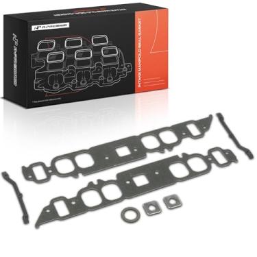 Imagem de A-Premium Conjunto de vedação do coletor do motor inferior compatível com GMC B6000, C5000, C5000 Topkick, C6000, C6000 Topkick, C7000 Topkick, P6000 e Chevrolet B60, C50, C5500 Kodiak, C60 C70 Kodiak