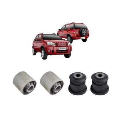 Imagem de Kit 4 Bucha Bandeja Balança Dianteira Ecosport 2006 2007 08