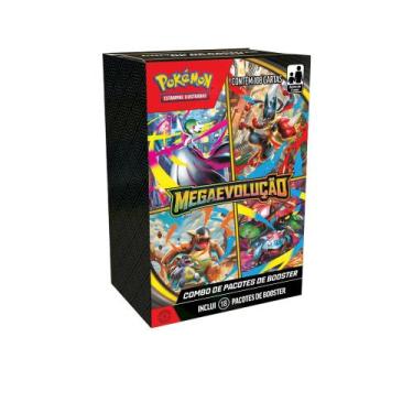 Imagem de Mini Display Megaevolução ME01 18 Booster - 108 Cartas - Pokémon TCG -