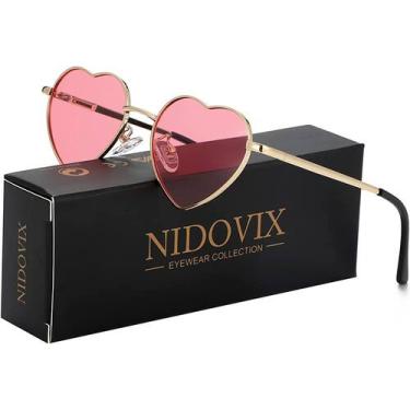 Imagem de Óculos de sol de coração polarizados para meninas de 3 a 10 anos, meta