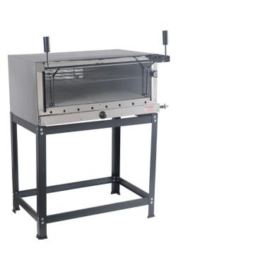 Imagem de Forno de Pizza 230Lts 95x95 4 Pedras Refratárias em Aço Inox