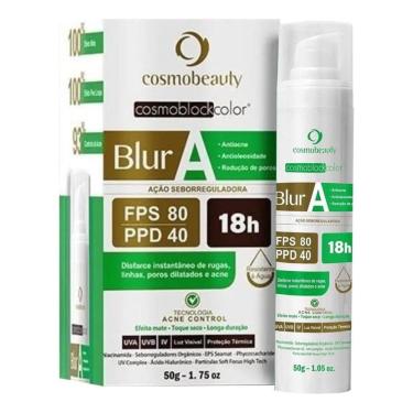 Imagem de Blur A Bege Médio Antiacne Fps80 Cosmobeauty 50g