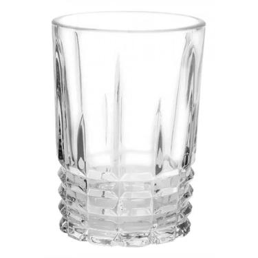 Imagem de Jogo 4 Copo Long Drink Vidro Alto Relevo Bred 350 ML - Mimo