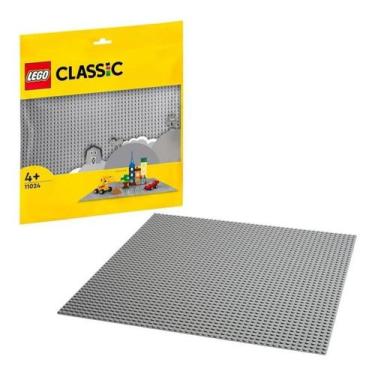 Imagem de Lego Classic 11024 Baseplate Cinza 38cm Quantidade De Peças