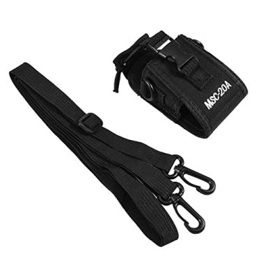 Imagem de Capa para walkie talkie, alça para walkie talkie, bolsa de nylon com alça para rádio bidirecional Kenwood//HYT