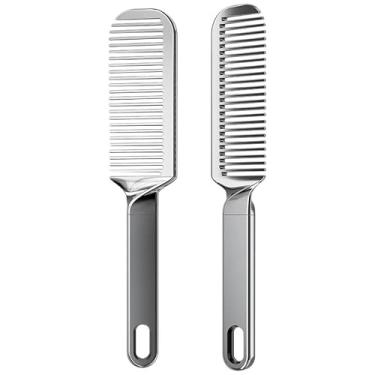 Imagem de Pente de cabelo para mulheres e homens, pente de cabelo durável para desembaraçar com alça, pente desembaraçador grande para cabelo fino e liso