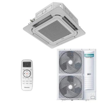 Imagem de Ar-Condicionado Hisense Cassete 4 Vias Inverter 56000 Btus Frio R-32 220v Wi-Fi - AUW-60T2RNC / AUC-60TR2RNKAE