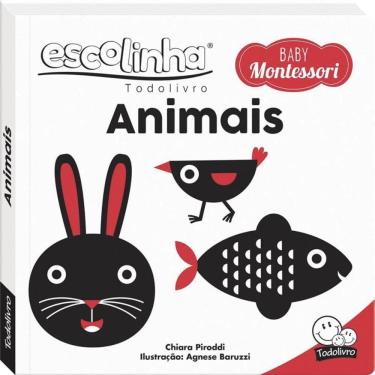 Imagem de Escolinha Baby Montessori - Contrastes! Animais