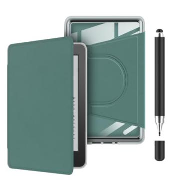 Imagem de Akacy Capa de rotação de 360 graus para Kindle de 10ª geração de 6 polegadas (modelos J9G29R, modelos J9G29R). Capa traseira de borracha TPU de silicone flexível e fina, com cantos reforçados (3)