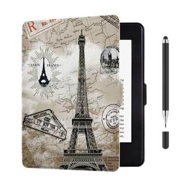 Imagem de Akacy Capa com padrão pintado para Amazon Kindle geração 8ª (versão 2016), modelos SY69JL. fina e leve, à prova d'água (6)