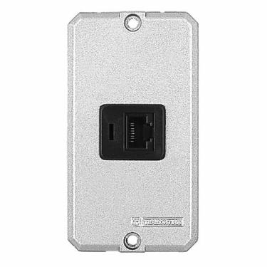 Imagem de Tampa para condulete 1/2" e 3/4" com 1 tomada RJ45 cat.5E - Tramontina