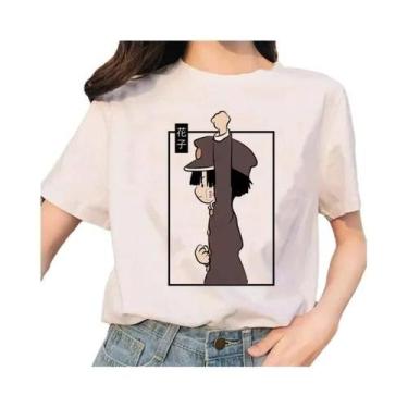Imagem de Camiseta Feminina Harajuku Ullzang Hanako-Kun - Estampa Gráfica Anos 9
