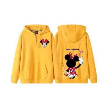 Imagem de Moletom com Capuz Anime Feminino Pato Donald e Margarida - Outono/Inve