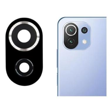 Imagem de Lente Da Camera Compativel Mi 11 Lite 4G Mi 11 Lite 5G