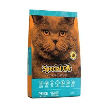 Imagem de Ração Premium Special Cat para Gatos Adultos Sabor Peixe - 10,1kg