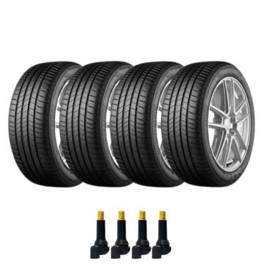 Imagem de Combo 4 Pneus 205/50r17 89v Turanza T005 Bridgestone + Bico