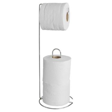 Imagem de Suporte De Papel Higiênico Porta Papel Higienico de chão(Cromado)