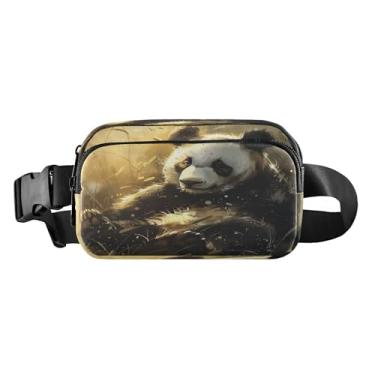 Imagem de CEBUGI Mini pochetes de caminhada para homens e mulheres, pochetes modernas e resistentes à água com cinto ajustável para treino, viagem, corrida