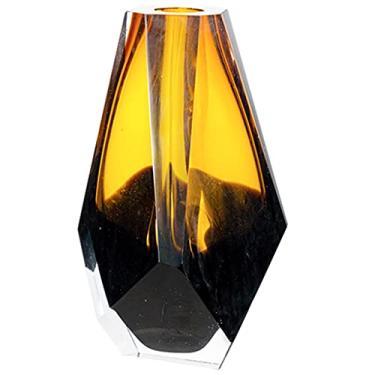 Imagem de Vaso de vidro para decoração de vaso de flores, decoração de vaso de vidro simples e moderna, arranjo criativo de vasos de flores secas para decoração de sala de estar para decoração de casamento em