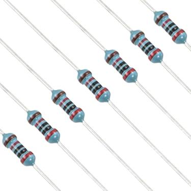 Imagem de YOKIVE Resistor de 100 unidades de 20K Ohm, 1/4W (0,25W) Resistor fixo de filme metálico, resistores de tolerância +/-1%, certificado ROHS