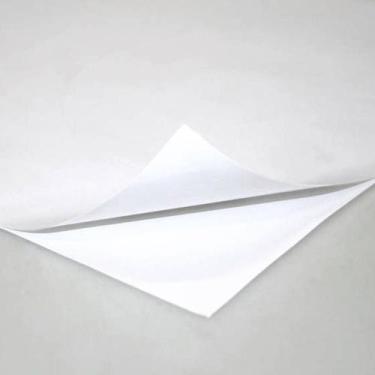 Imagem de Vinil Adesivo Branco Brilhante 135g A4 210mmx297mm PVC Autoadesivo / 1