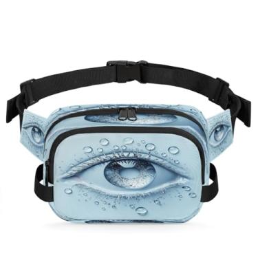 Imagem de Pochete de arte gradiente de leopardo para mulheres e homens com alça ajustável, bolsa transversal, bolsa de peito, bolsas de bumbum, bolsa de estilingue, Cor 6