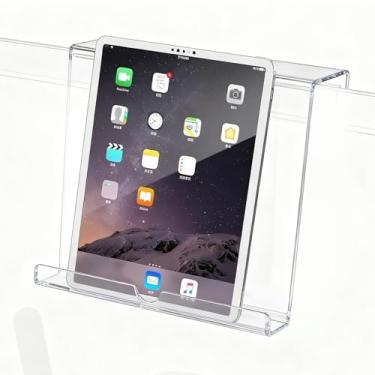 Imagem de Asixxsix Suporte para Tablet Em Esteira, Suporte para Leitura de Bicicleta Ergométrica para Livros Em Acrílico, para Livros Em Esteira Rack de Leitura Em Acrílico para (Transparente)