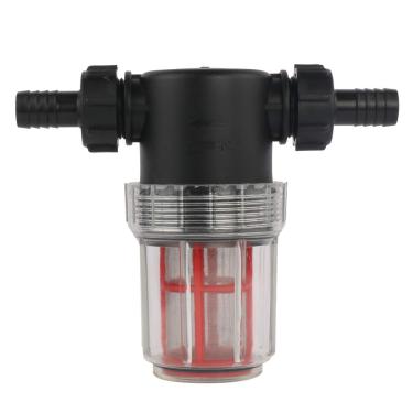 Imagem de F Fityle Filtro de água universal de lavagem de pressão em linha de entrada de 20 mm com conector rápido